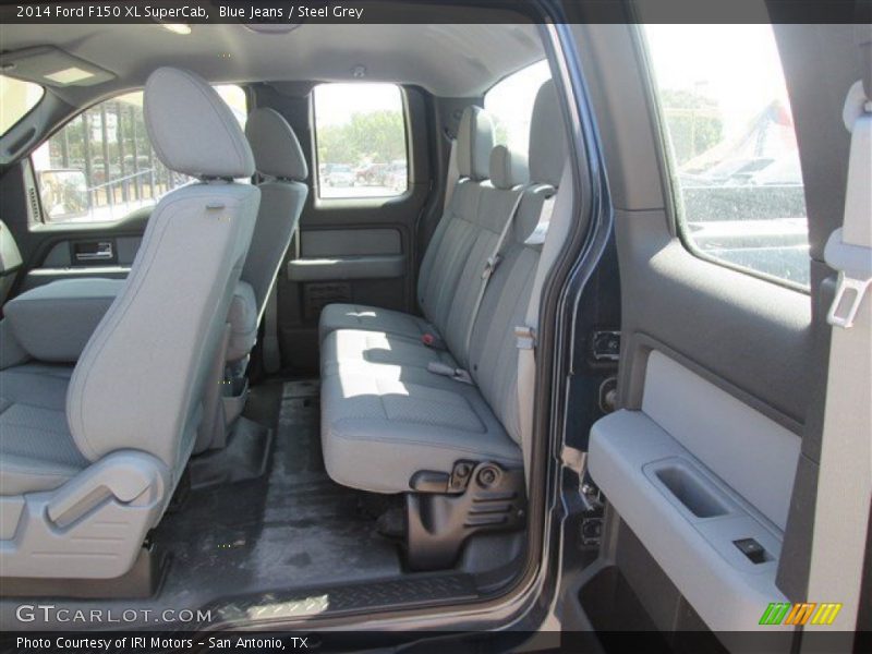 Blue Jeans / Steel Grey 2014 Ford F150 XL SuperCab