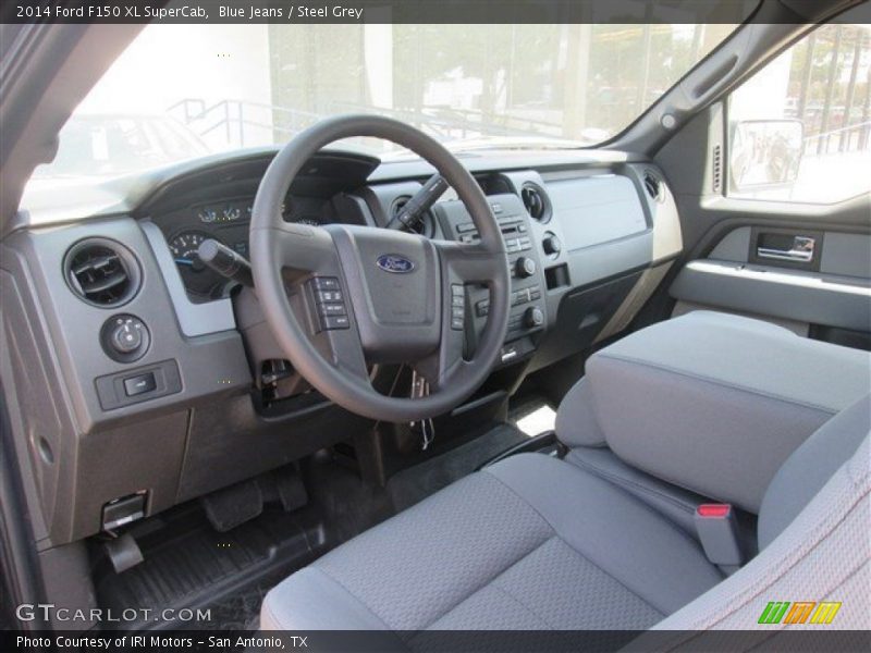 Blue Jeans / Steel Grey 2014 Ford F150 XL SuperCab