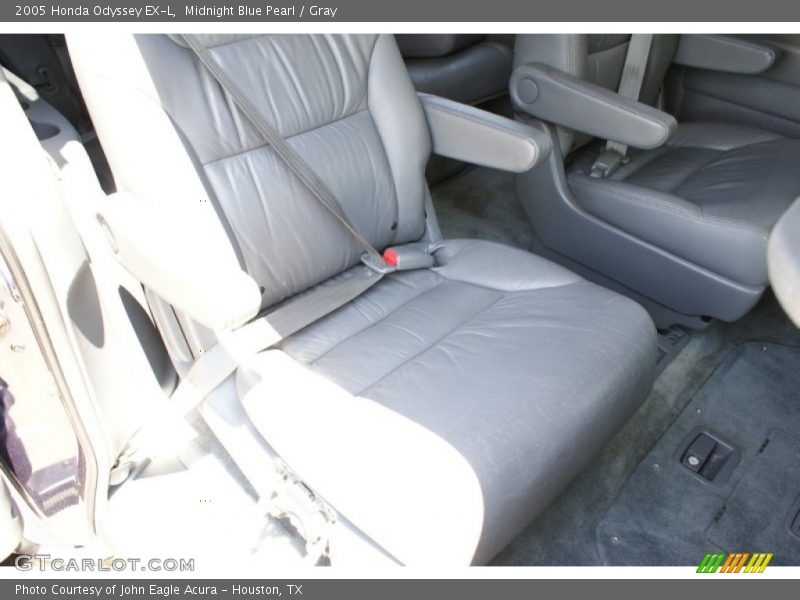 Midnight Blue Pearl / Gray 2005 Honda Odyssey EX-L