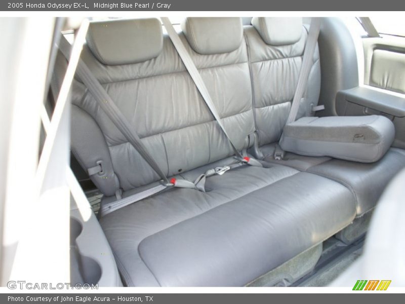 Midnight Blue Pearl / Gray 2005 Honda Odyssey EX-L