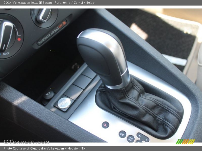 Pure White / Cornsilk Beige 2014 Volkswagen Jetta SE Sedan