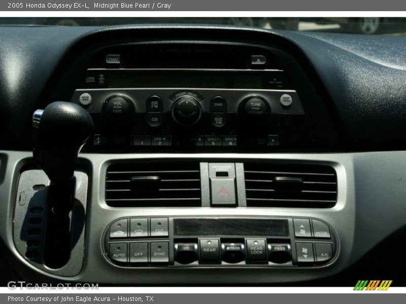 Midnight Blue Pearl / Gray 2005 Honda Odyssey EX-L