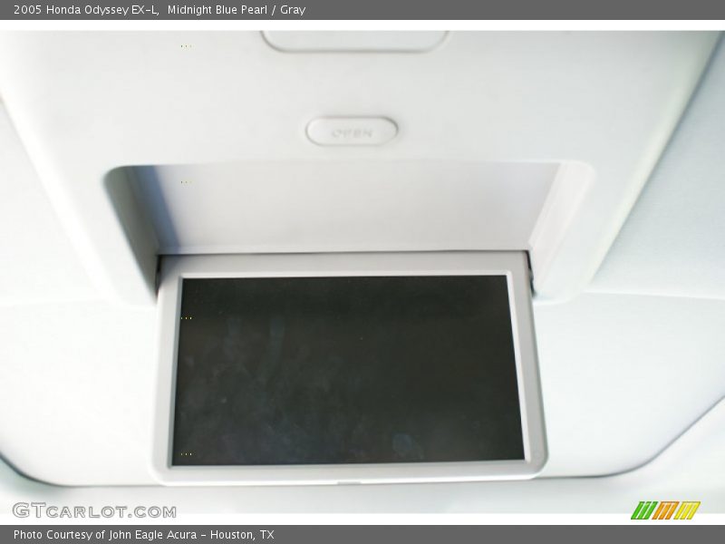 Midnight Blue Pearl / Gray 2005 Honda Odyssey EX-L
