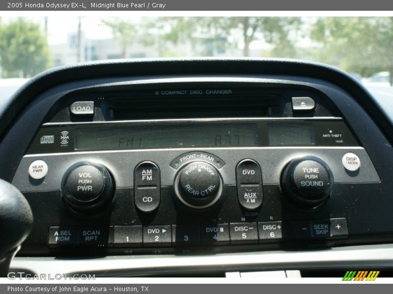 Midnight Blue Pearl / Gray 2005 Honda Odyssey EX-L