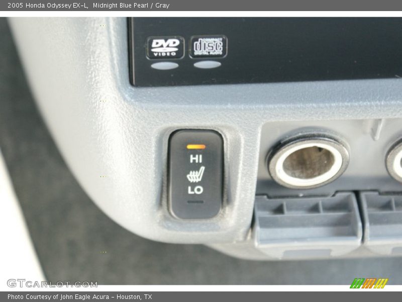 Midnight Blue Pearl / Gray 2005 Honda Odyssey EX-L