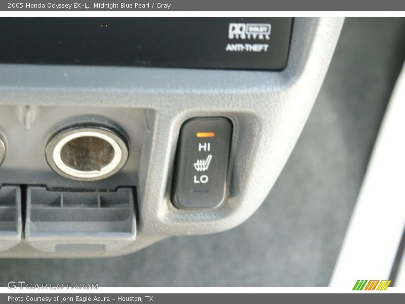 Midnight Blue Pearl / Gray 2005 Honda Odyssey EX-L