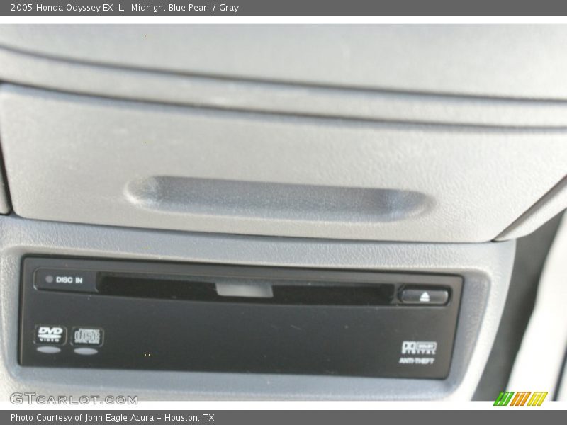 Midnight Blue Pearl / Gray 2005 Honda Odyssey EX-L