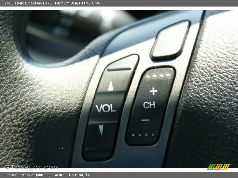 Midnight Blue Pearl / Gray 2005 Honda Odyssey EX-L