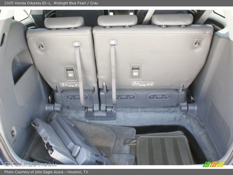 Midnight Blue Pearl / Gray 2005 Honda Odyssey EX-L