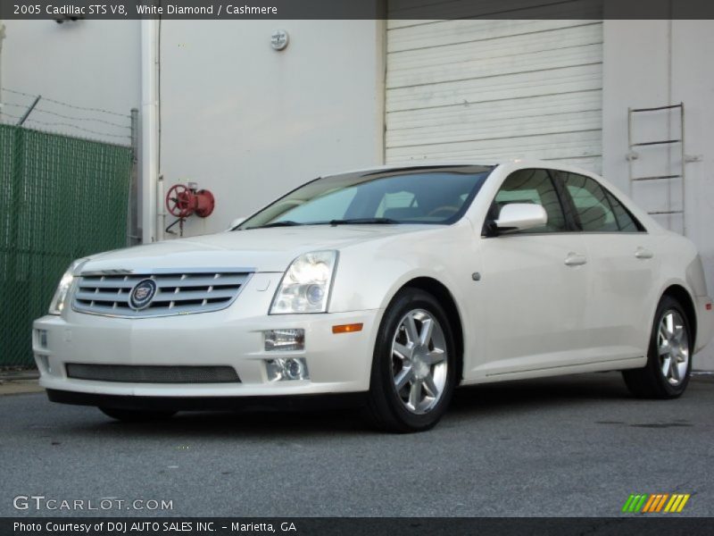 White Diamond / Cashmere 2005 Cadillac STS V8