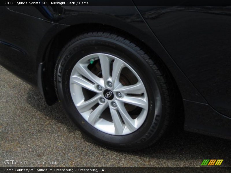 Midnight Black / Camel 2013 Hyundai Sonata GLS
