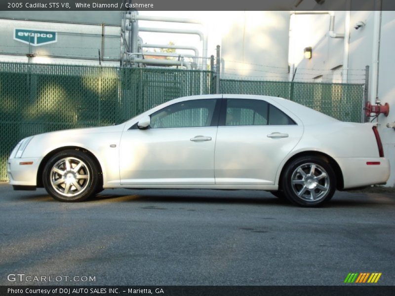 White Diamond / Cashmere 2005 Cadillac STS V8
