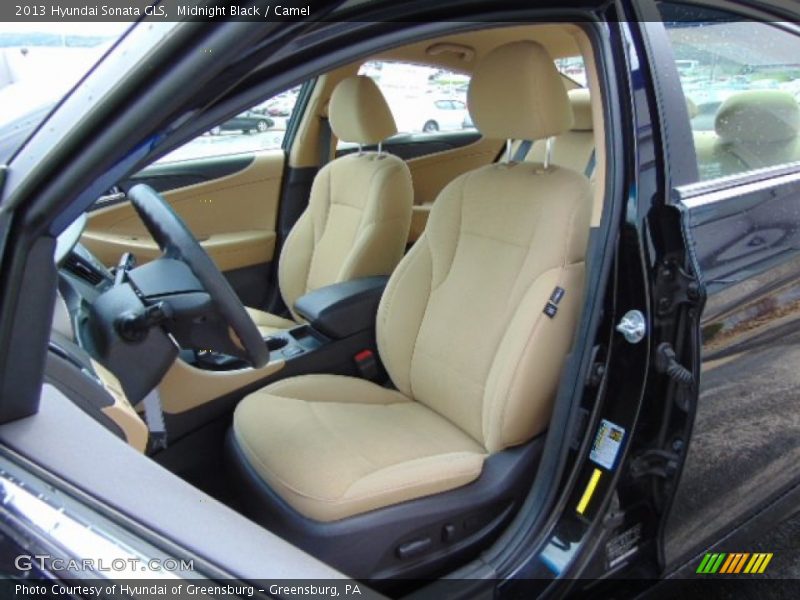Midnight Black / Camel 2013 Hyundai Sonata GLS