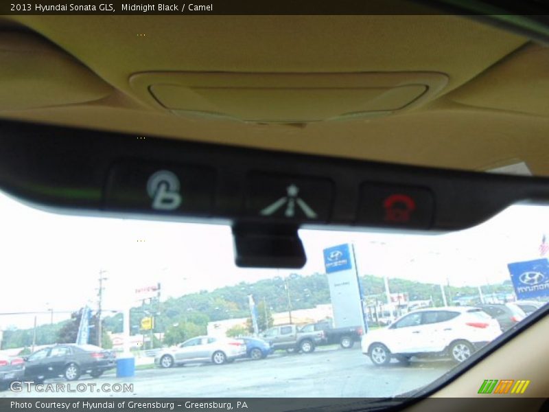 Midnight Black / Camel 2013 Hyundai Sonata GLS