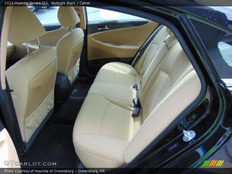 Midnight Black / Camel 2013 Hyundai Sonata GLS