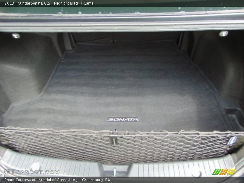 Midnight Black / Camel 2013 Hyundai Sonata GLS