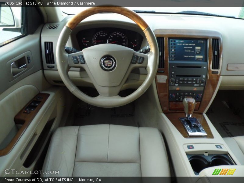 White Diamond / Cashmere 2005 Cadillac STS V8