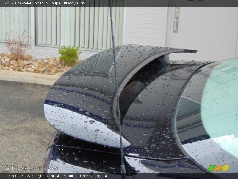 Black / Gray 2007 Chevrolet Cobalt LS Coupe