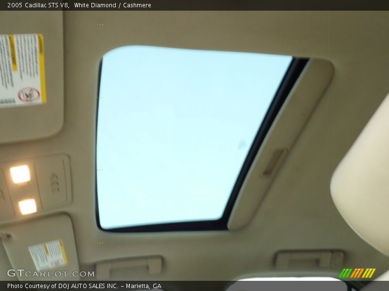 White Diamond / Cashmere 2005 Cadillac STS V8