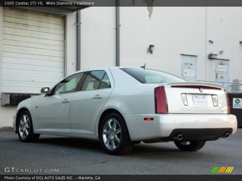 White Diamond / Cashmere 2005 Cadillac STS V8