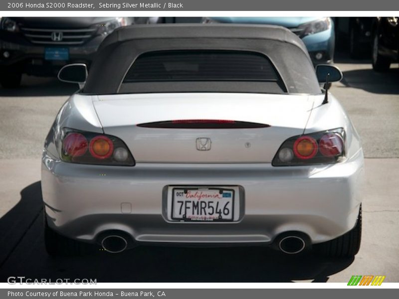 Sebring Silver Metallic / Black 2006 Honda S2000 Roadster