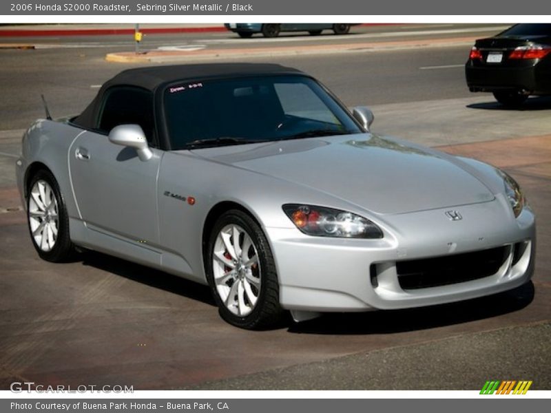 Sebring Silver Metallic / Black 2006 Honda S2000 Roadster