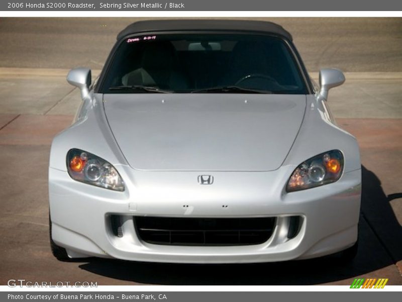 Sebring Silver Metallic / Black 2006 Honda S2000 Roadster