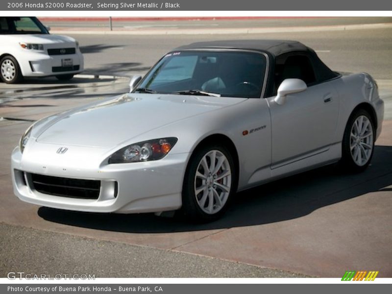 Sebring Silver Metallic / Black 2006 Honda S2000 Roadster