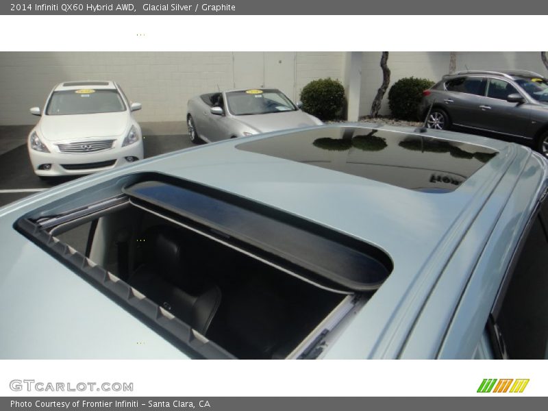 Sunroof of 2014 QX60 Hybrid AWD