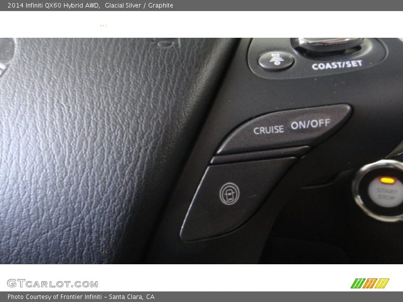 Controls of 2014 QX60 Hybrid AWD