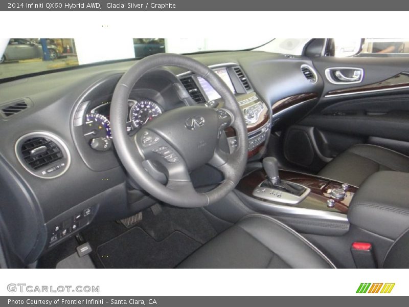 Graphite Interior - 2014 QX60 Hybrid AWD 