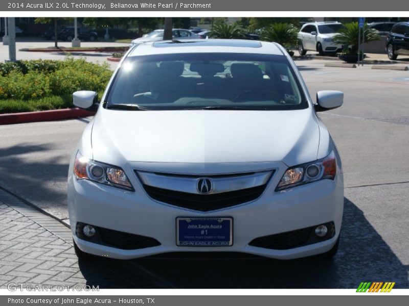 Bellanova White Pearl / Parchment 2014 Acura ILX 2.0L Technology