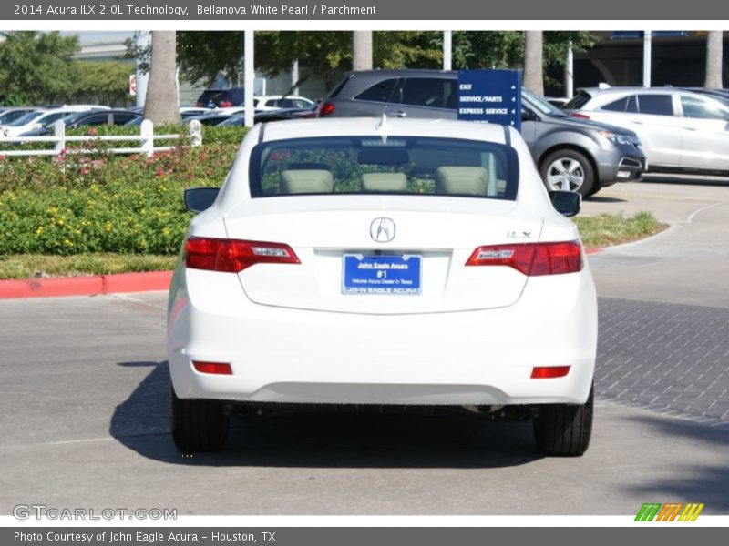 Bellanova White Pearl / Parchment 2014 Acura ILX 2.0L Technology