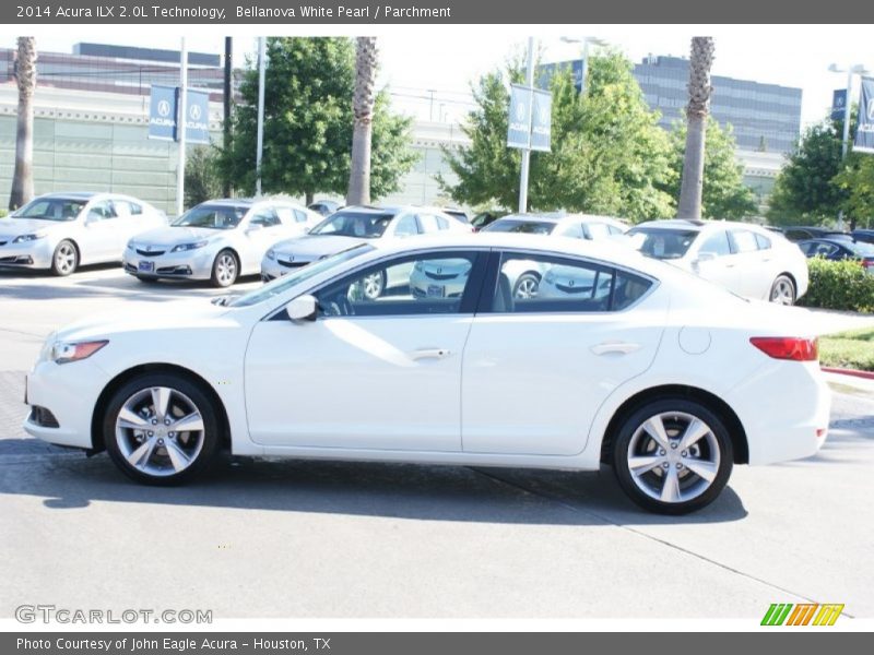 Bellanova White Pearl / Parchment 2014 Acura ILX 2.0L Technology