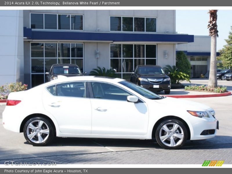 Bellanova White Pearl / Parchment 2014 Acura ILX 2.0L Technology