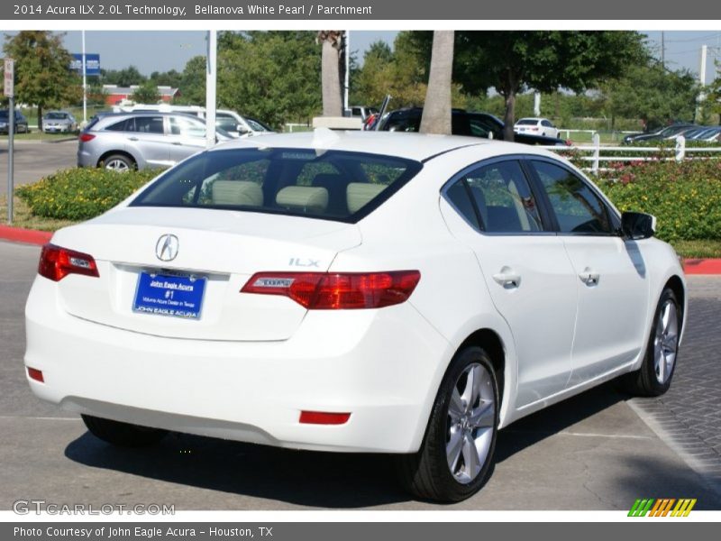 Bellanova White Pearl / Parchment 2014 Acura ILX 2.0L Technology
