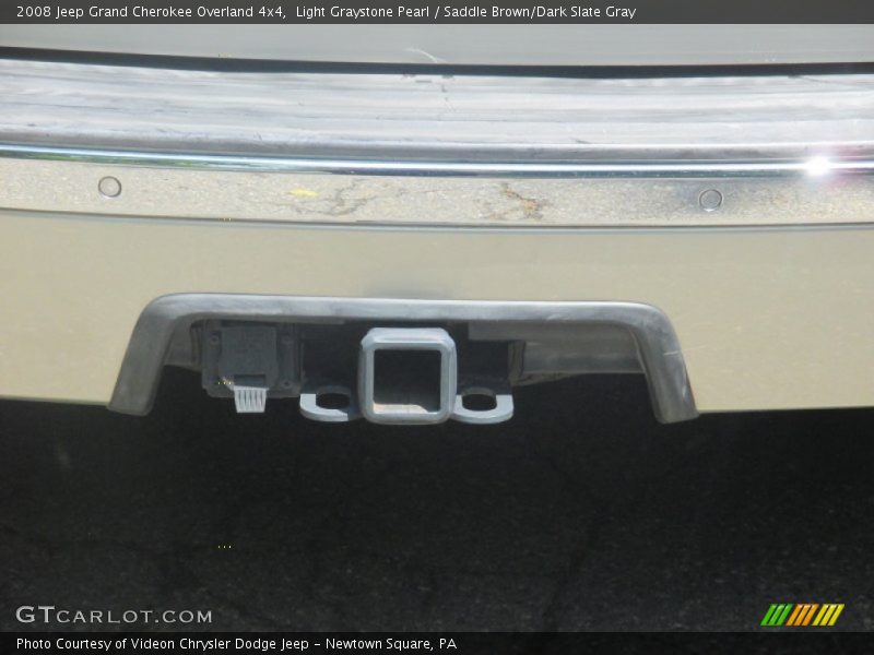 Light Graystone Pearl / Saddle Brown/Dark Slate Gray 2008 Jeep Grand Cherokee Overland 4x4
