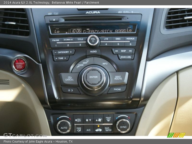 Bellanova White Pearl / Parchment 2014 Acura ILX 2.0L Technology