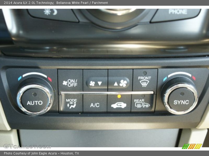 Bellanova White Pearl / Parchment 2014 Acura ILX 2.0L Technology