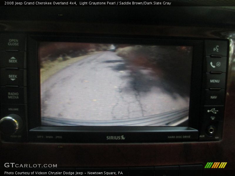 Light Graystone Pearl / Saddle Brown/Dark Slate Gray 2008 Jeep Grand Cherokee Overland 4x4