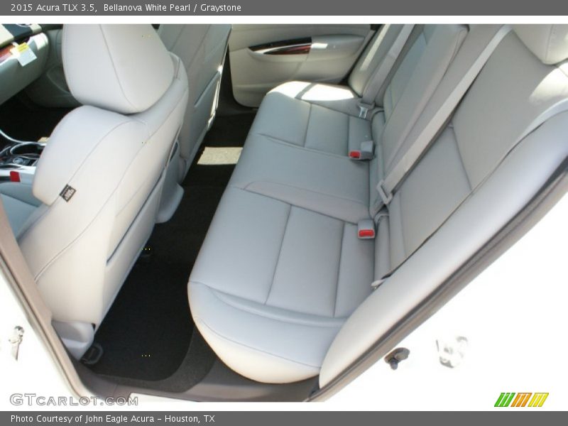 Rear Seat of 2015 TLX 3.5
