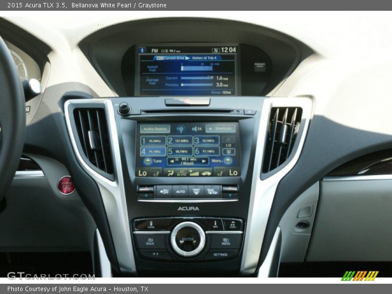 Controls of 2015 TLX 3.5