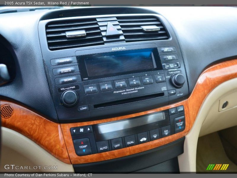 Milano Red / Parchment 2005 Acura TSX Sedan