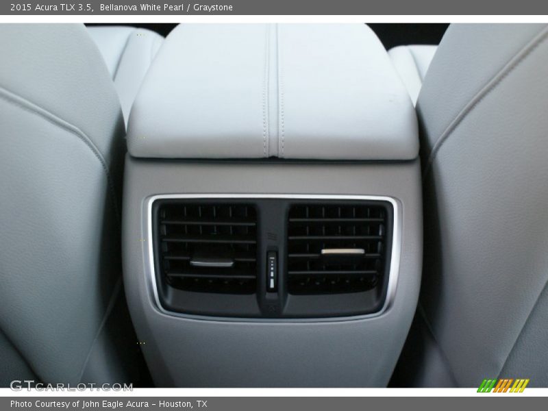 Bellanova White Pearl / Graystone 2015 Acura TLX 3.5