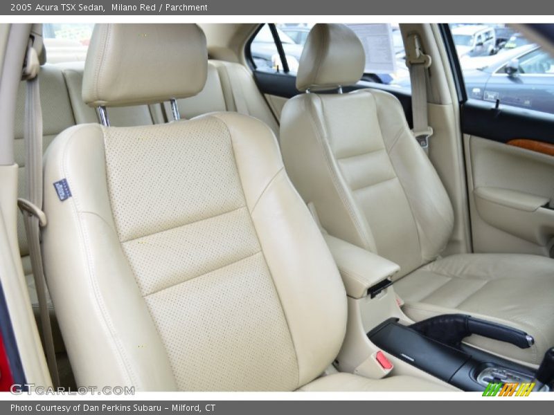 Milano Red / Parchment 2005 Acura TSX Sedan