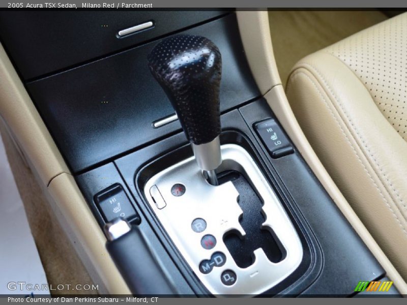 Milano Red / Parchment 2005 Acura TSX Sedan