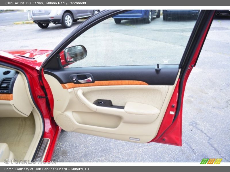 Milano Red / Parchment 2005 Acura TSX Sedan