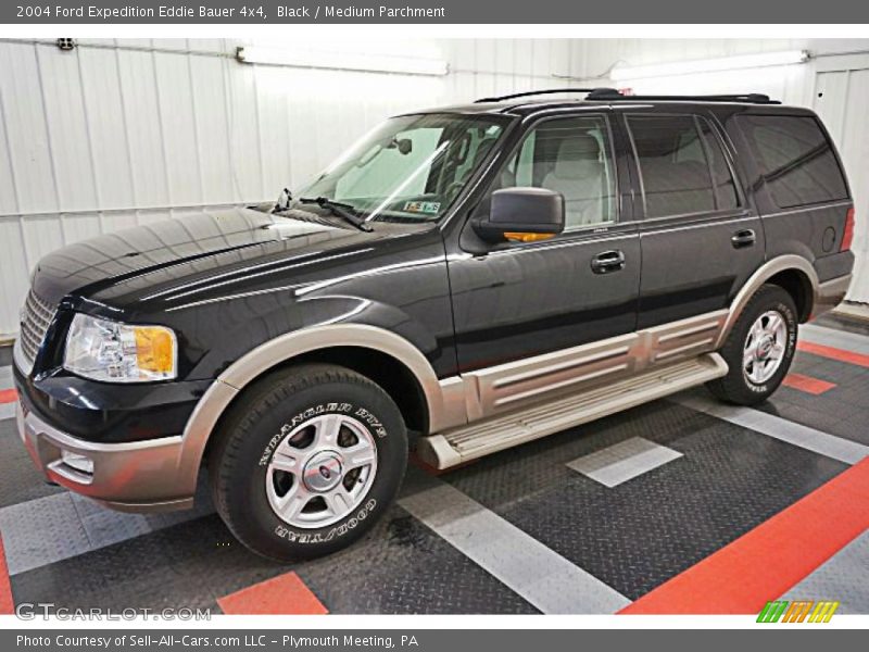 Black / Medium Parchment 2004 Ford Expedition Eddie Bauer 4x4