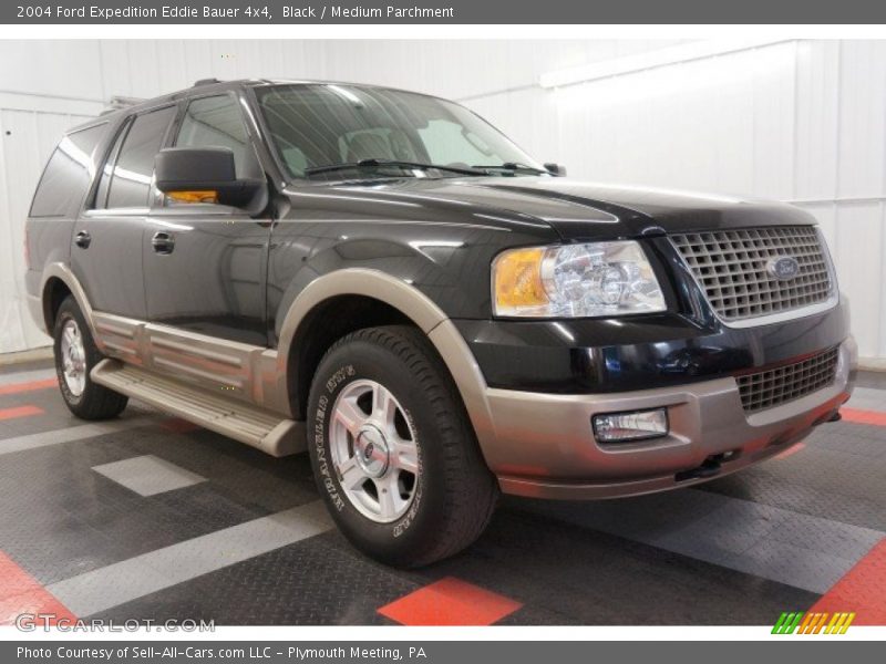 Black / Medium Parchment 2004 Ford Expedition Eddie Bauer 4x4