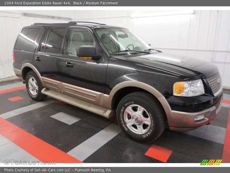 Black / Medium Parchment 2004 Ford Expedition Eddie Bauer 4x4